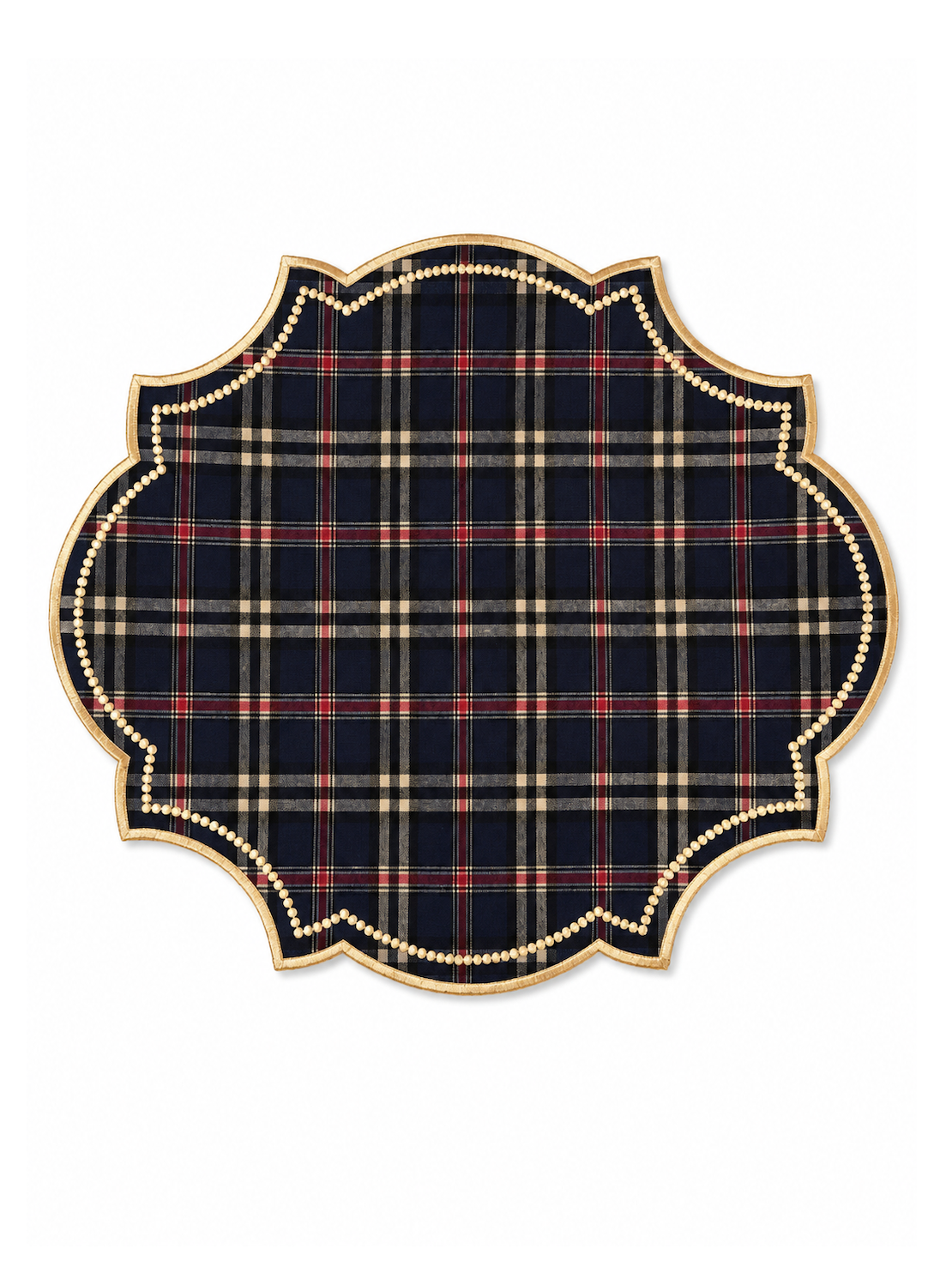 Individual Tartan Azul