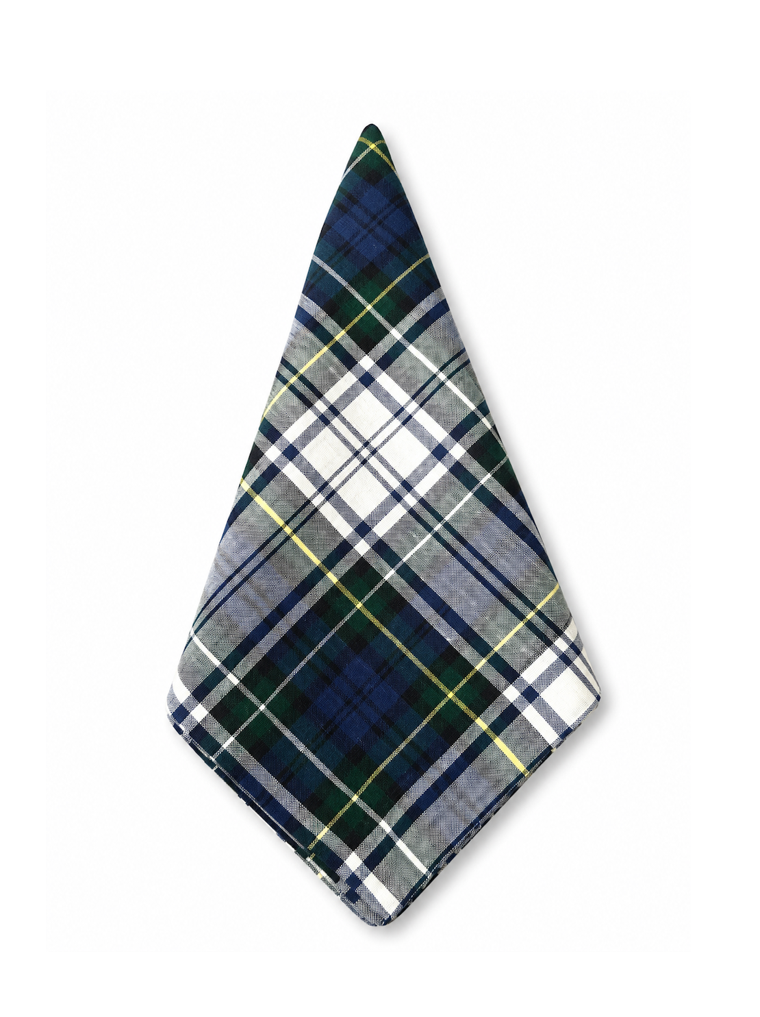 Guardanapo Tartan Azul e Verde