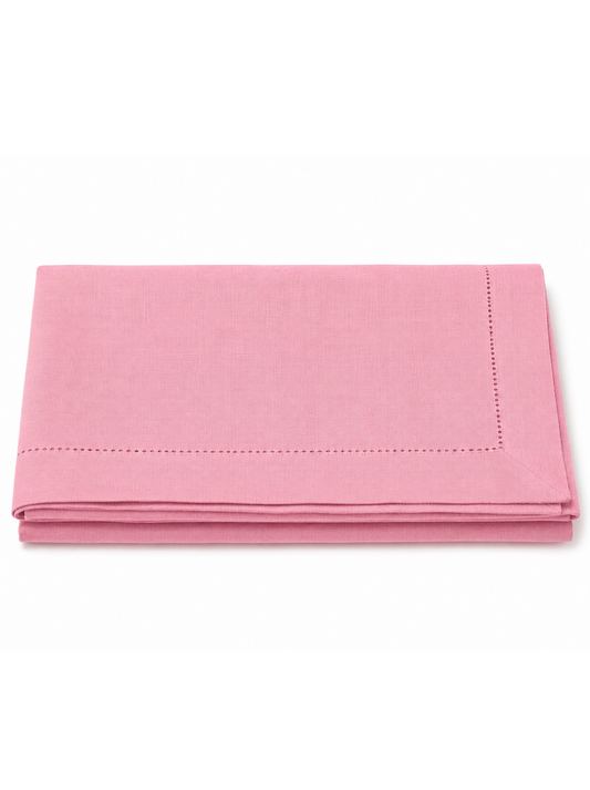 Toalha em Linho Rosa 160x260