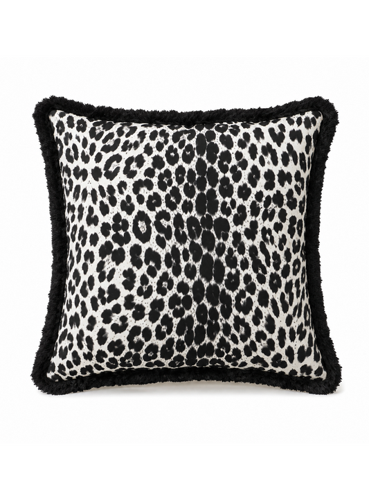 Almofada Decorativa Leopardo preto