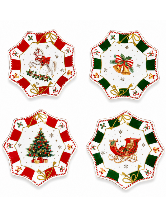 4 Pratos de Doce - Caixa