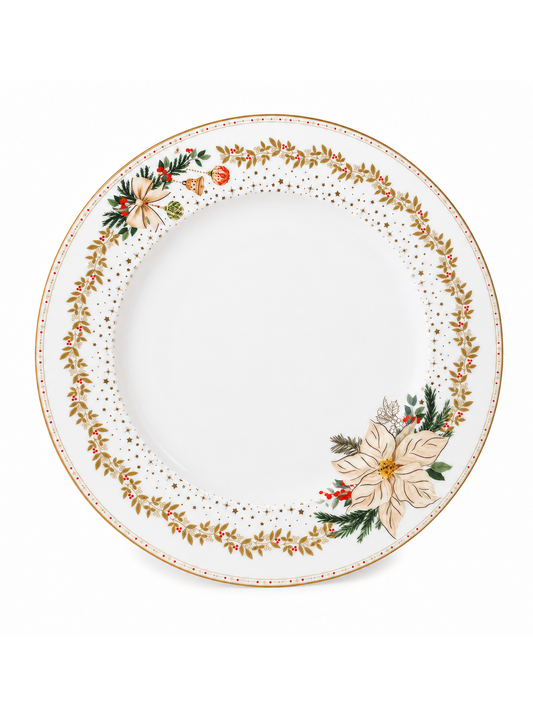 Prato Raso 26,5 cm WHITE ELEGANCE
