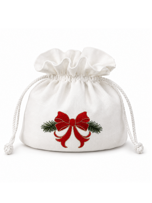 Saco de Pão X Christmas Tale - Laço