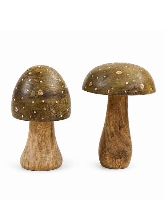 Cogumelos de madeira
