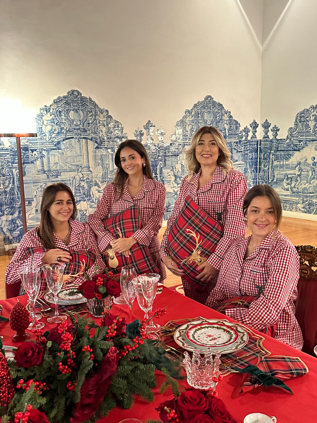 Pijama Vichy Vermelho