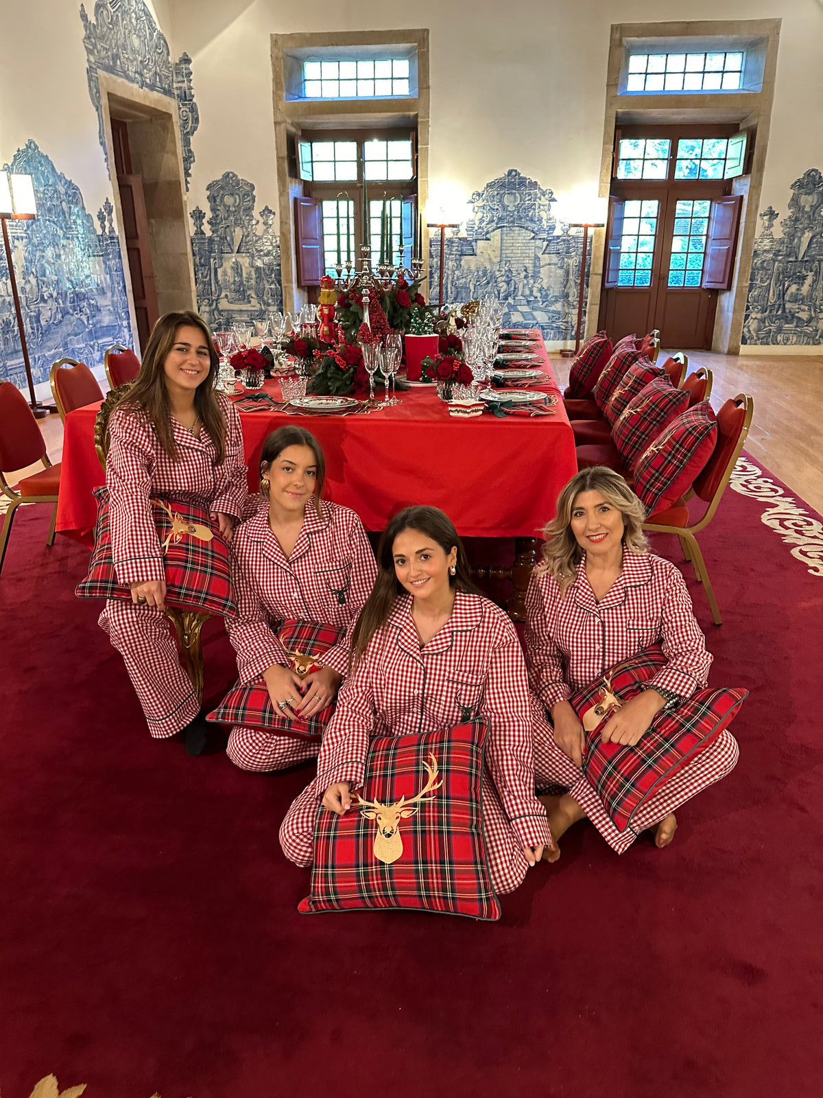 Pijama Vichy Vermelho